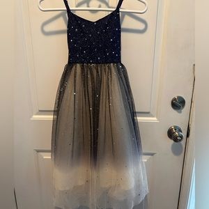 Little Girls Ombré Party Dress